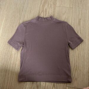 BABATON mock turtle neck short sleeve